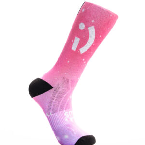 Cosmic Pink Pop Socks